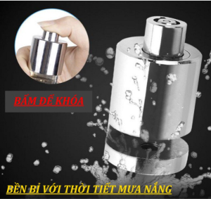 khóa đĩa xe đạp xe máyxe điện nguyên khối cao cấp chống gỉ tiện dụng