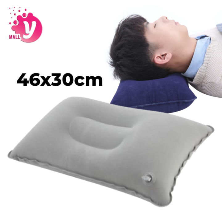 Bantal Angin Tiup Inflatable Bentuk Persegi Untuk Istirahat