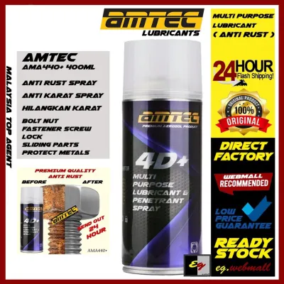 HARDEX HD440 and AMTEC AMA440+ anti rust spray anti karat motor home car spray 4D 400ml