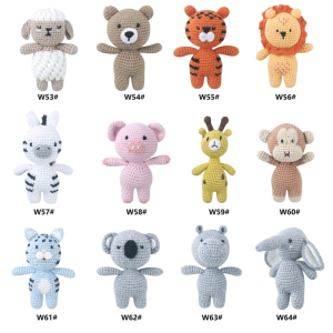 Lovely Animal Shape Doll Toy for Babies Children Appease Sleeping Stuffed&Plush Doll Babies Toy for Christmas Gift