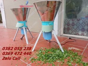 XẢ KHO 3 NGÀY Máy Băm Lục Bình Rau Muống Phễu INOX