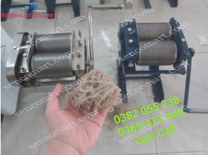 Máy Thái Bì Quay Tay Inox Làm Nem Các Loại