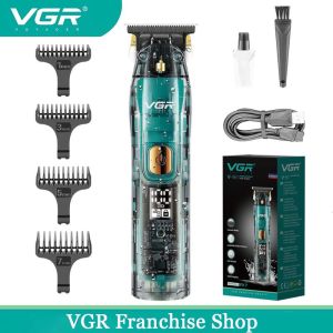 VGR Hair Clipper Professional Mens Hair Clipper Wireless Hair Clipper Electric Hair Clipper Hairdresser IPX7 Waterproof Zero Clipper V-961