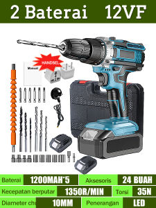 CREATORALLY bor cordless murah promo bisa bor kayu/beton tembok/besi