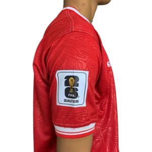 Real Picture Jarsey Timnas Indonesia Home Away 2024/2025 Motif Embos full Patch