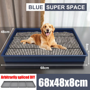 Dog Toilet Drawer Style Stainless steel Pet Toilet Tray Dog Toilet Pet Washable Toilet Bowl