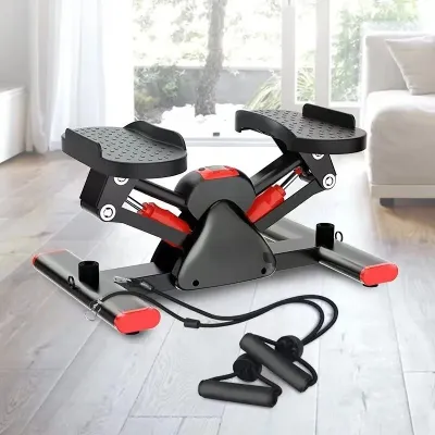 RIFOAMXN Mesin Langkah V Stepper Exercise Machine At Home V Stepper Outdoor Fitness leg Exercise Steper Senaman Kaki Gym &Fitness vstepper