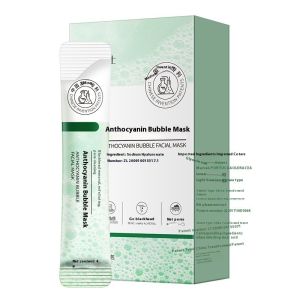 12 Cái / hộp Bong Bóng Anthocyanin Tẩy Tế Bào Chết Làm Sạch Thu Nhỏ Lỗ Chân Lông Mặt Dễ Dàng Vệ Sinh Chăm Sóc Da Mặt Mịn Tẩy Mụn Đầu Đen