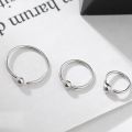 1 Pasang Anting Lingkaran Kecil Helix Piercing Hoop Minimalis Aksesoris Fashion Hypoallergenic COD. 