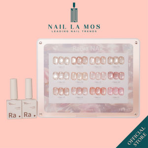 Set sơn mắt mèo Rabia 12 màu Pinkish Brown phong cách trầm ấm nhẹ nhành - RABIA PINKISH BROWN - Tặng kèm bảng màu