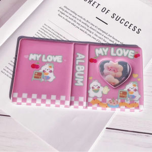 ⚡พร้อมส่ง⚡อัลบั้มรูปภาพ PVC สไตล์เกาหลี 3 นิ้ว 40 ช่อง สําหรับใส่โฟโต้การ์ด ไอดอล น้อย Maberry Collect book