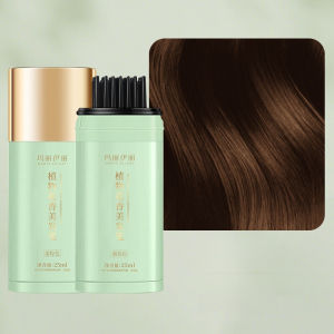 Herbal Hair Care Magic【Natural Plant Formula】 Quick Gray-Covering Hair Touch-Up Pen / Temporary Hair Color Stick / Hair Styling Pen — Gentle Formula / Free From Harsh Chemicals / Single-Use / Plant-Based Ingredients / Portable Styling