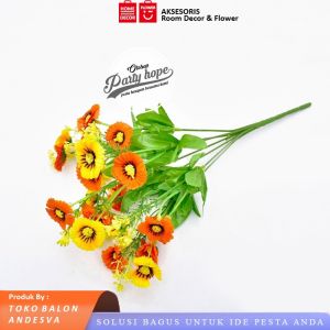Bunga Krisan Cosmos Dekorasi / bunga artificial room dekor bunga palsu