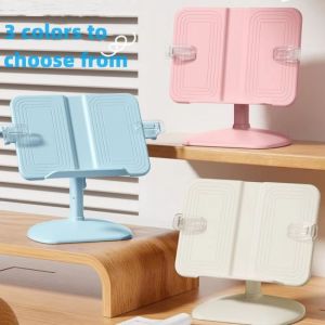 XUANY การศึกษาสำหรับเด็ก ชั้นวางอ่าน ยกลงจอด ปรับได้ปรับได้ ที่วางหนังสือ ง่ายๆ มัลติฟังก์ชั่ ขาตั้งอ่านหนังสือ ชั้นวางหนังสือ