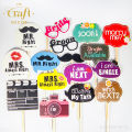 The Craft Decor Photo Booth Props Wooden Stick | Wedding Party Event Photoshoot Decoration | Props Kahwin. 