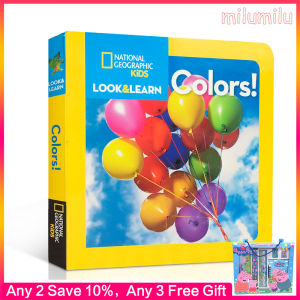 National Geographic Kids Look and Learn: Colors! (National Geographic Little Kids Look and Learn) Board book – Picture Book by National Geographic Kids Original English books