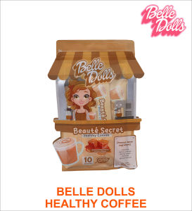 Belle Dolls Beaute Secret Juice and Coffee Drinks 10 Sachets