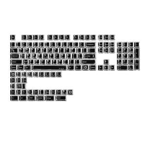 136Keys PBT Keycap Featuring Minimalist Pattern Keycaps For Enhances Typing Experience Ergonomic Keycap Replacement