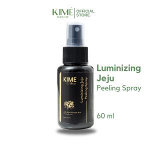 KIME Skincare - Luminizing Jeju Peeling Spray - 60 ml - Membersihkan Daki - Membersihkan Wajah - Menutrisi Kulit Bagian Luar - Skincare ORI KIME Official Store