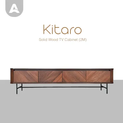 Arturo - Kitaro Solid Wood TV Cabinet (2.1M)