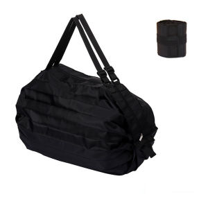 Foldable Shopping Bag with Zip / Recycle Bag / Portable Reusable Sling Bag