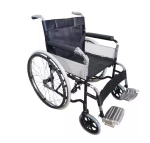 Standard Wheelchair Black Series Manual Wheelchair Foldable for Adult