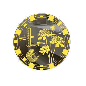 Applique Give Blessings Decoration Flower Sticker Cleanliness Traditional Elemental Design