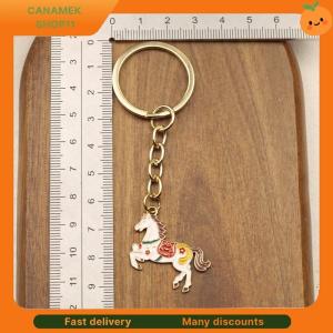 ❣️❣️❣️ 2026 Horse Year Keychain Lucky Zodiac Horse Pendant New Year Blessing Keyring Bag Hanging Decoration Accessories Gifts