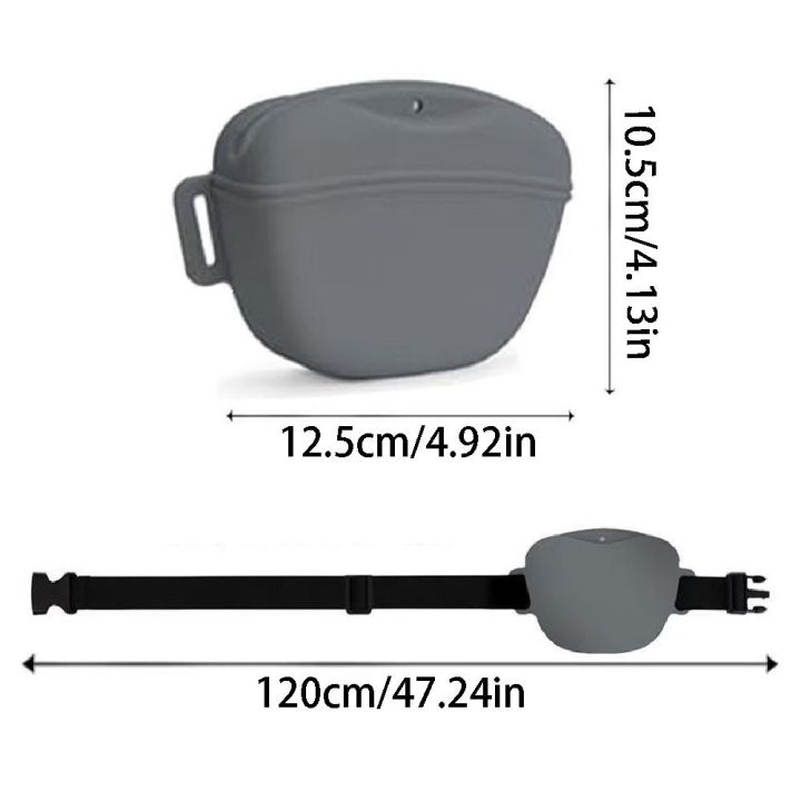 NOBLE YOU Silicone Túi đựng đồ ăn cho chó Có thể điều chỉnh Di động Túi ...