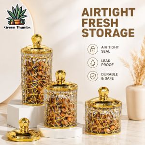 Airtight Storage Jar Plastic Canister With Lid Leakproof Food Grade Container Pantry Organizer For Coffee Sugar Snacks