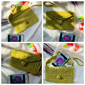 Purse_ Ví cầm tay 100% Handmade thủ công - Không ngăn bên trong | Ảnh thật - Hàng sẵn | Terri Store