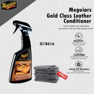 Meguiars - Meguiars Gold Class Leather Conditioner 473ml Perawatan Jok Kulit Mobil
