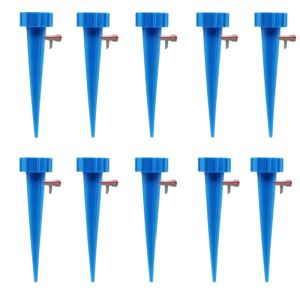 Automatic Drip Irrigation System Self Watering Spike For Flower Plants Greenhouse Garden Adjustable Auto Water Dripper Device Keep Working Dripper With Switch Control Adjustable Plant Water Dropper Automatic Drip Water Spikes Irrigation