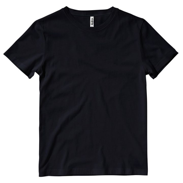 Yourtee Baju Kaos Polos . Hitam. Dewasa,Unisex Bahan Katun Combed 30S
