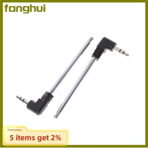 fanghui 1pcs 3.5MM CONNECTOR เสาอากาศวิทยุ FM สำหรับวิทยุลำโพงขนาดเล็กโทรศัพท์มือถือ