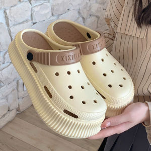 NQshop  เข้าใหม่ รองเท้าแฟชั่นผญ2023 รองเท้าเสริมส้น ใส่แล้วเพิ่มความสูงให้กับผู้หญิงตัวเล็กๆๆแบบเรา ซื้อเลยย