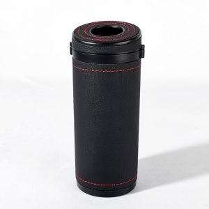 2 in 1 Car Cup Holder Leather Organizer | Penyimpanan Tissue Mobil