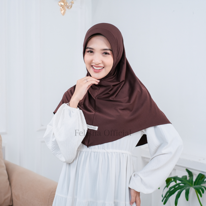 hijab bergo hamidah jersey