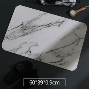 ODOROKU Anti Slip Diatomite Hard Mat Adsorbent & Quick Dry Diatomaceous Earth Bath Mat Hard Mat Toilet Mat Bathroom Mat Floor Mat Kitchen Mat