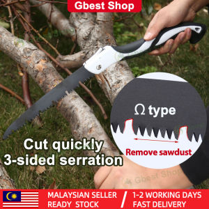 Gbest SK5 180/300mm Mini Folding Hand Saw For Wood Tree Branch Pruning Cutter Garden Tool Cut Branches Handsaw Small Foldable Tree Trimmer Outdoor Gardening Tools And Equipment