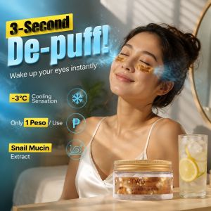 【⚡Sulit Deal⚡】 Snail Wrinkle Eye Patches 40s Firming Lifting Moisturizing Hydrating Anti Aging Eye Mask Daily Eye Care