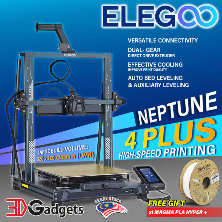 Elegoo Neptune 4 Pro Plus Max 500mm S High Speed Printing With Auto