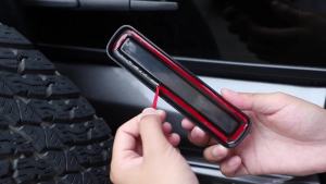 mv1 Car High Brake Light Lamp Decoration Cover Trim for Jeep Wrangler JL 2018 2019 2020 2021 2022 2023 2024 Up Accessories A3K9M