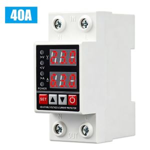 Digital Voltage Protector 40A/63A Over Voltage and Under Voltage Protection for Home Appliance