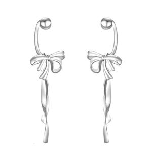 Elegant Butterfly Knot Earring Adornment Stylish Ear Piercing Ear Pendant Cute Ear Studs Accessories