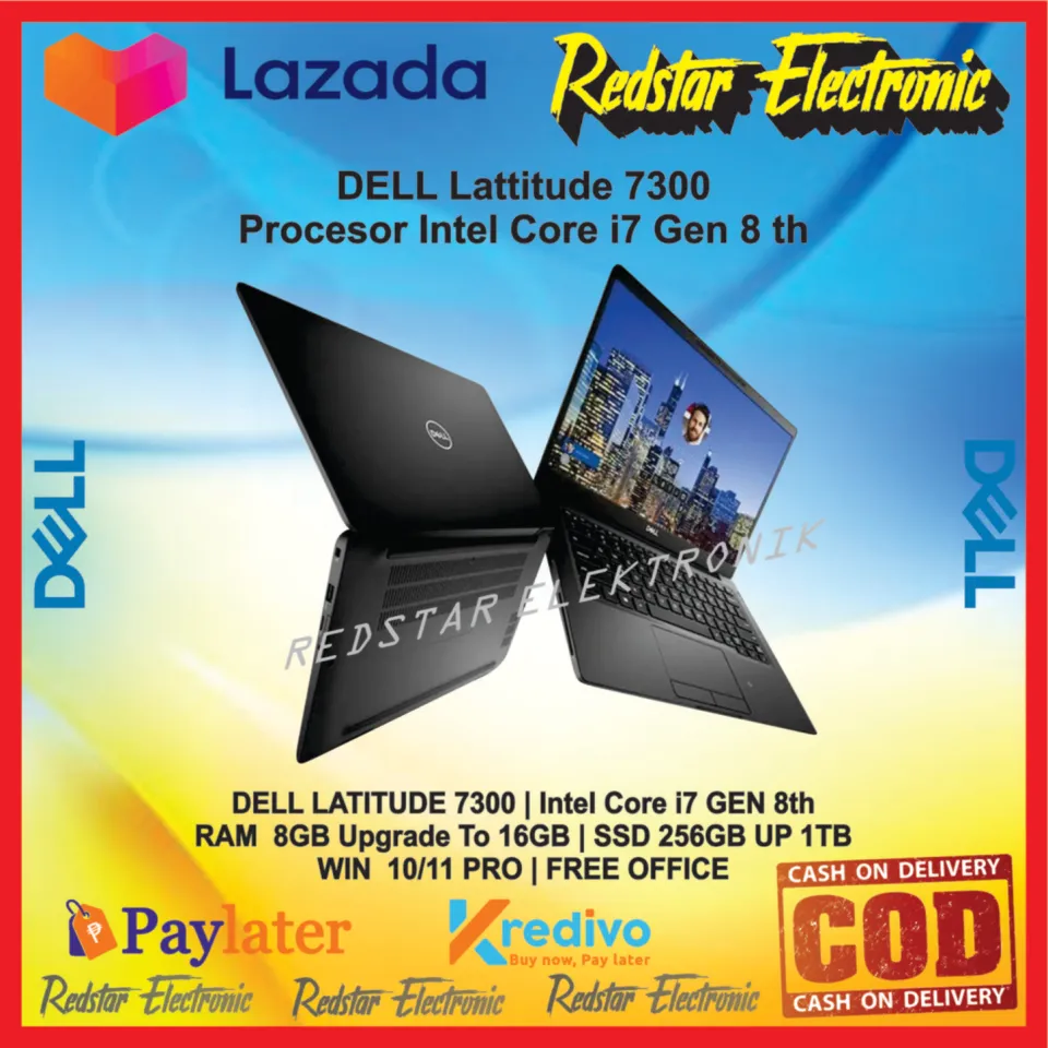 Murah Spek Tinggi! Laptop Dell Lattitude 7300 Procesor Intel Core