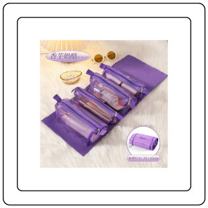 【JJ HOME】Portable Comestic Storage Bag / Partition Makeup Bag / Travel Multiple Toiletry Bag / Travel Organizer