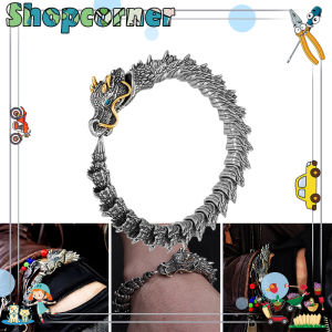 Dragon Bracelet Gelang Kepala Naga Premium Untuk Pria Atas Retro