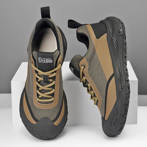 Safety Shoes Men Working Caterpillar Safety Shoes Safety Shoes Lightweight Breathable Sports Hard-Wearing Non-Slip Deodorant Work Lightweight and Comfortable 安全鞋