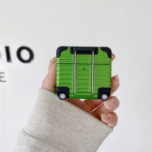 UTOPUS Hợp thời trang Hộp đựng tai nghe vali Cá nhân Chống rơi Hộp bảo vệ hành lý Thời trang Đa chức năng Hộp đựng tai nghe Cho Airpod 4 3 2 Pro